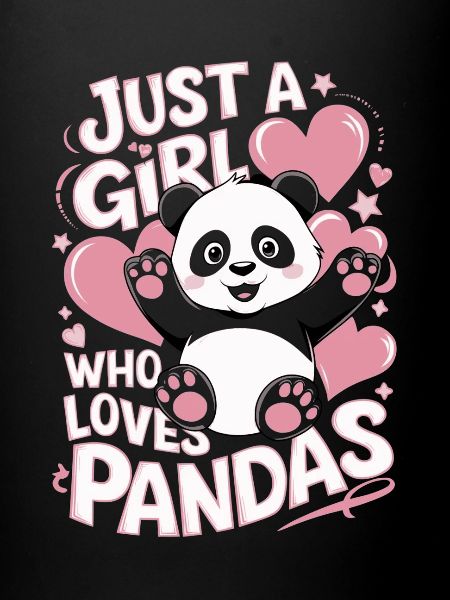 Panda Disant Fille