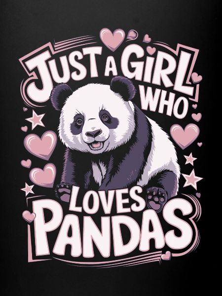 Panda Disant Fille