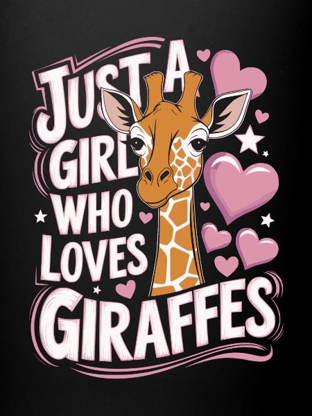 Giraffe Spruch Mädchen