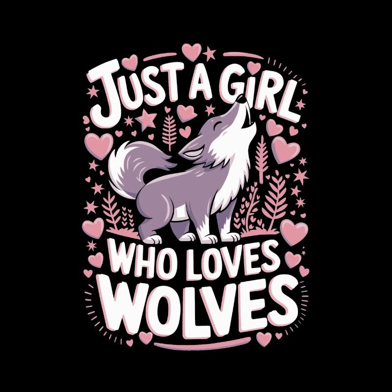 Wolf Mädchen Spruch