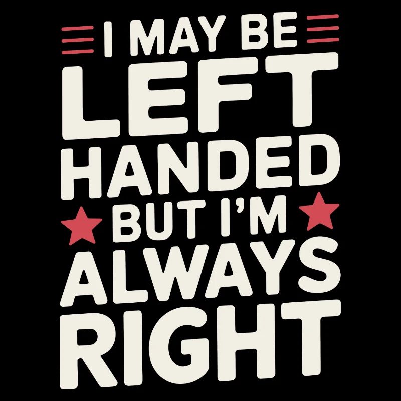 Design for proud left-handers