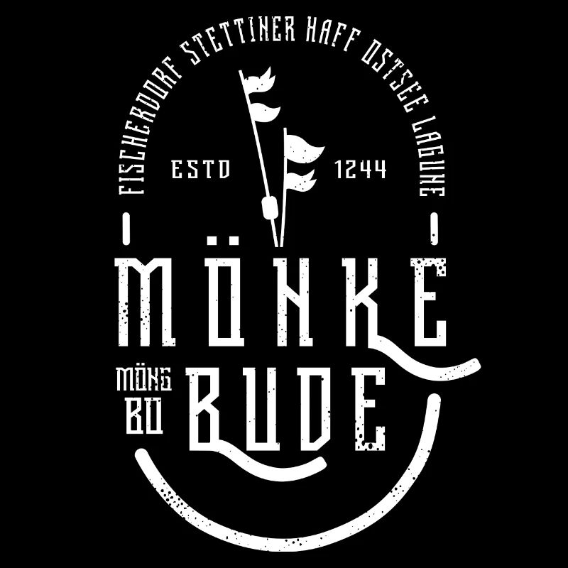 Drapeaux des pêcheurs de Mönkebude