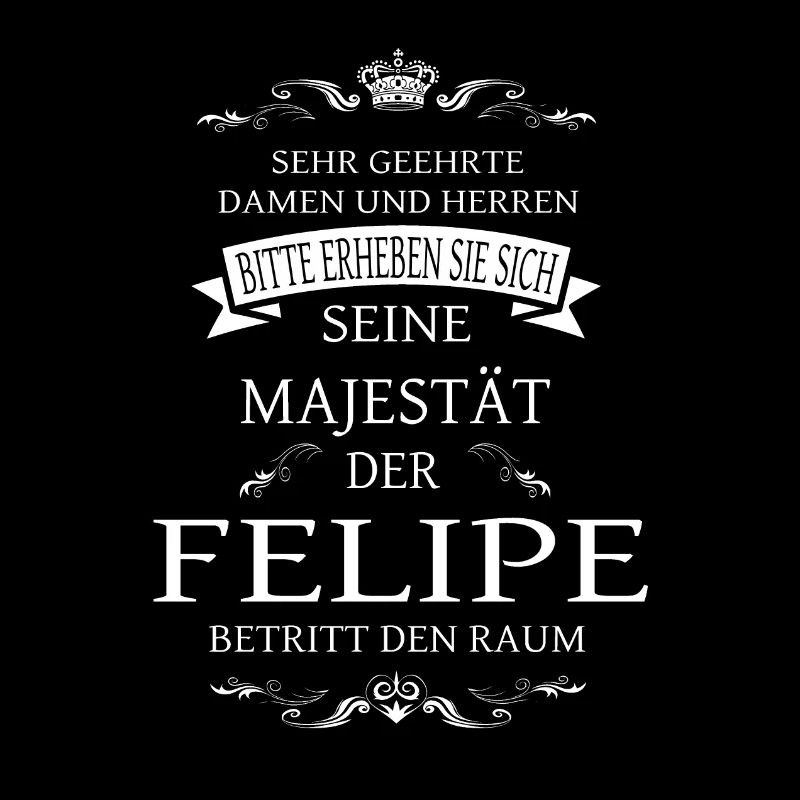 Sa Majesté le Felipe entre dans la pièce