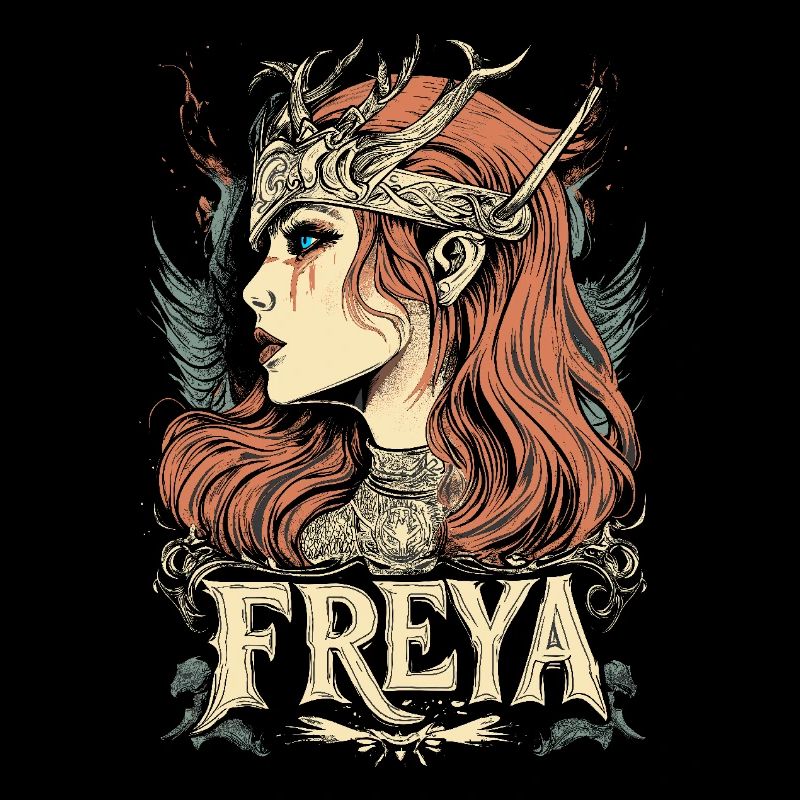Freya Schildmaid Vikings Wikinger Odin Edda