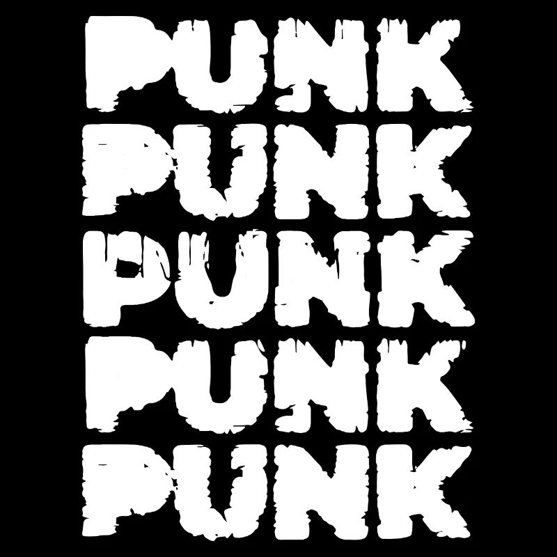 bold punk logo