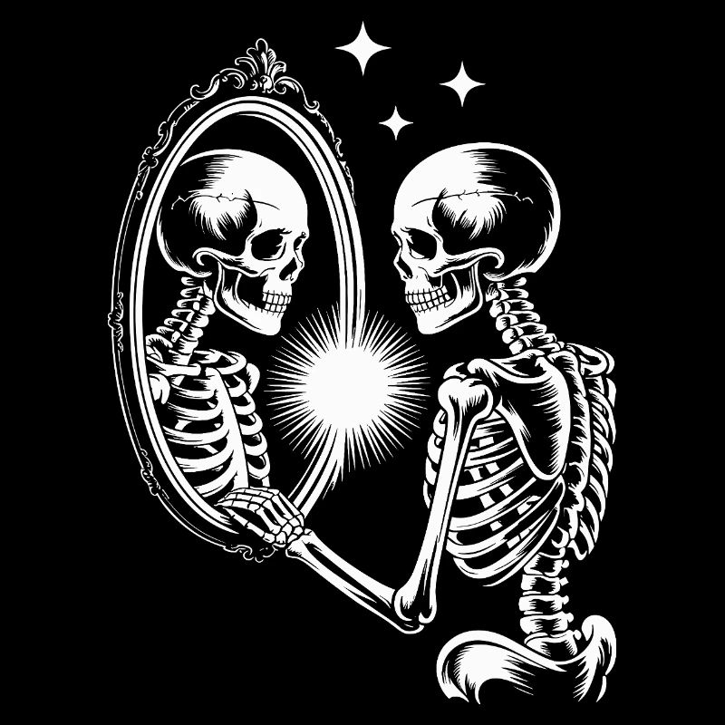 Skeleton in the Mirror: Self-Reflection
