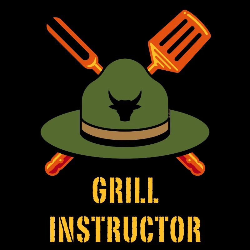 Grill Instructor (Grilling BBQ Barbecue Hat / NEG)