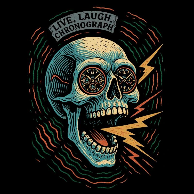Chronographe Live Laugh