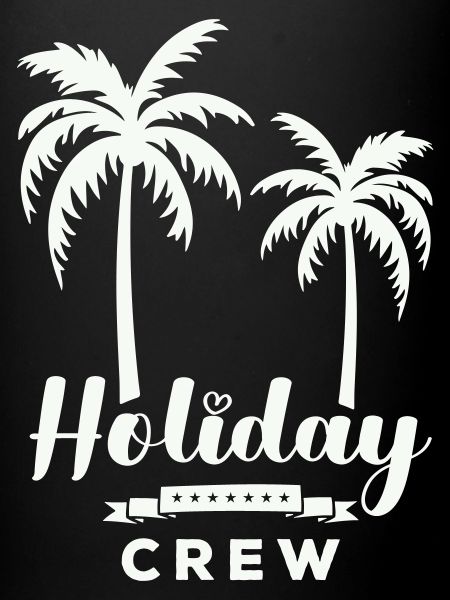 Holiday Crew Palm Design