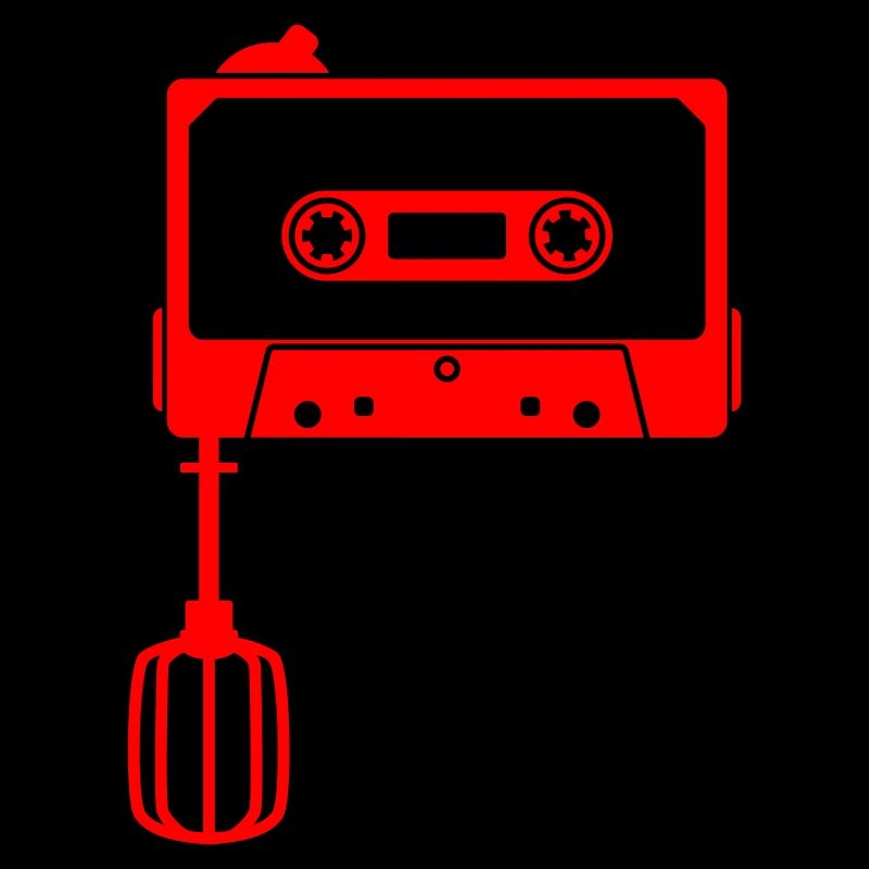 Mixtape vs. Mixer – Retro Musik Kult Design