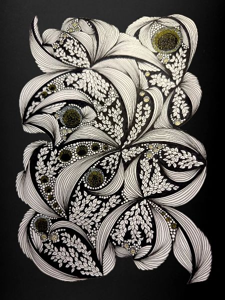 Leaf Swirl Ornament