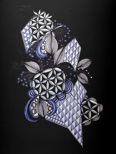 Diamond Blossoms Ornament