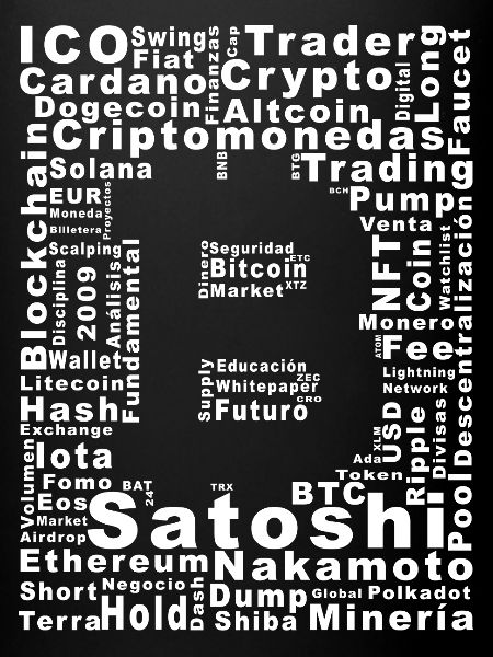 Satoshi Nakamoto Crypto Collage