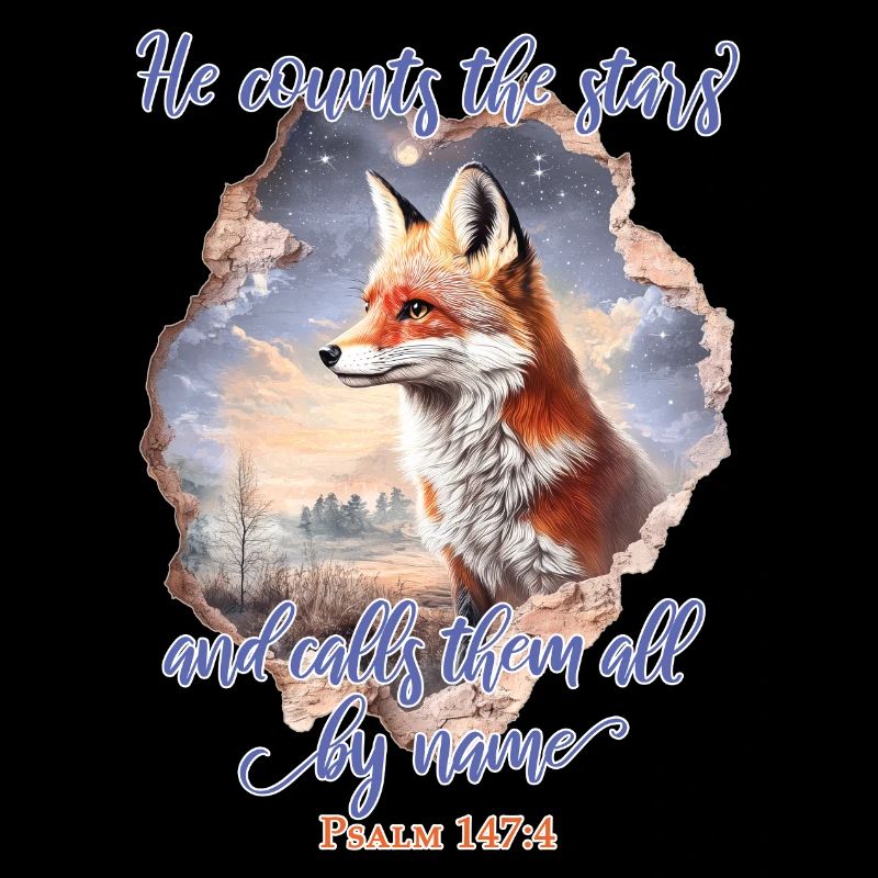 Fuchs Bibelvers Christlich