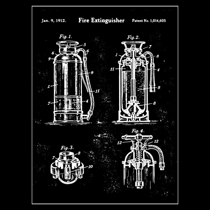 Fire Extinguisher blueprint gift
