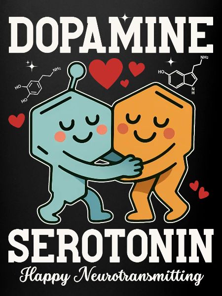 Dopamine Serotonin Hug Design