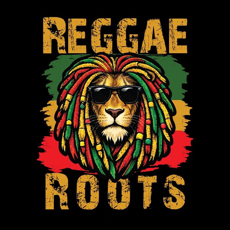 Lion Reggae Roots Rasta Vibe