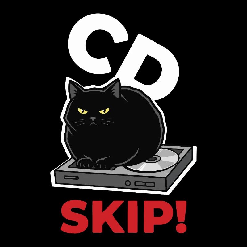 CD Skip Chat Music Humor