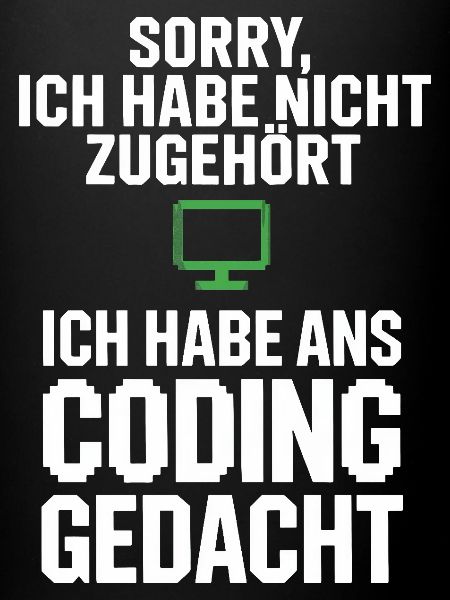 Désolé, j’ai pensé à coder