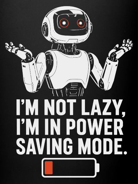 Power Saving Mode Robot