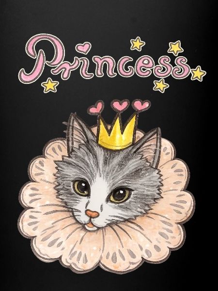 Illustration de la couronne de la princesse chat