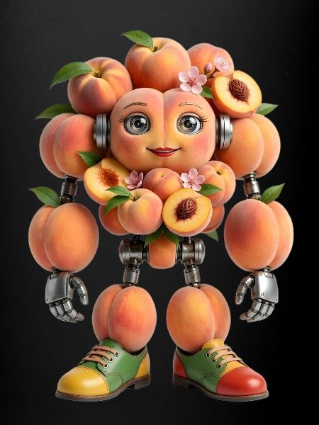 Robot pêche aux fleurs