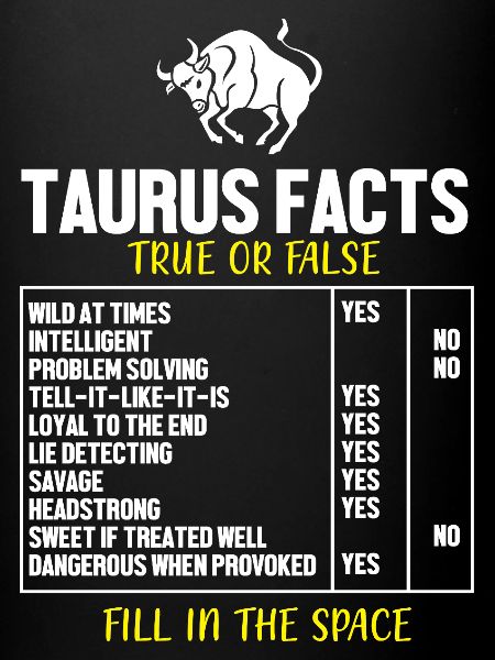 Zodiac sign Taurus