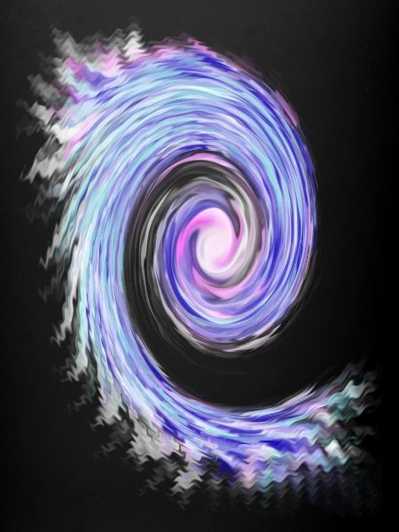 Pastel Swirl Spiral