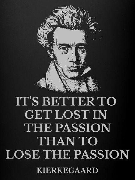 Kierkegaard-Passionszitat