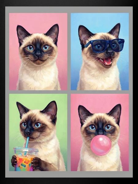 Katzen Siam Katze
