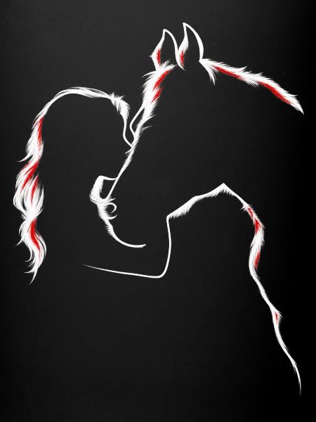 Pferd Mädchen Liebe Reiterin
