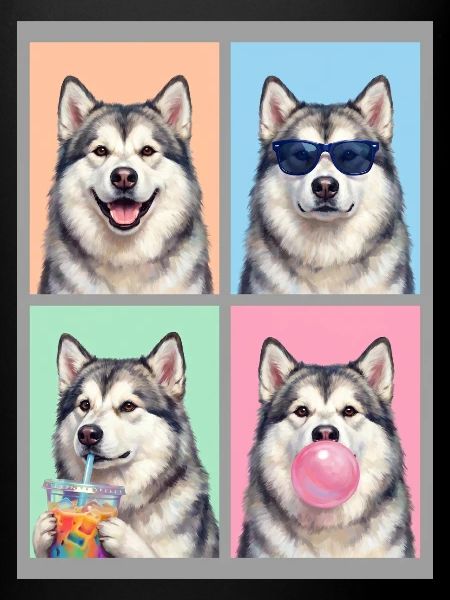 Hunde Alaskan Malamute Hund