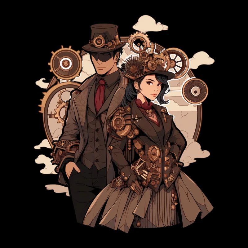 Steampunk Couple