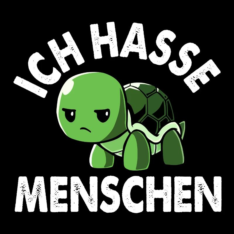 Schildkröte - Ich hasse Menschen