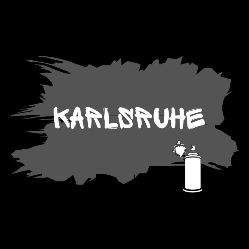 Style de rue Karlsruhe et Graffity