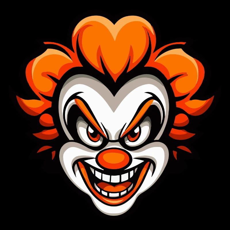 Halloween Comic Clown