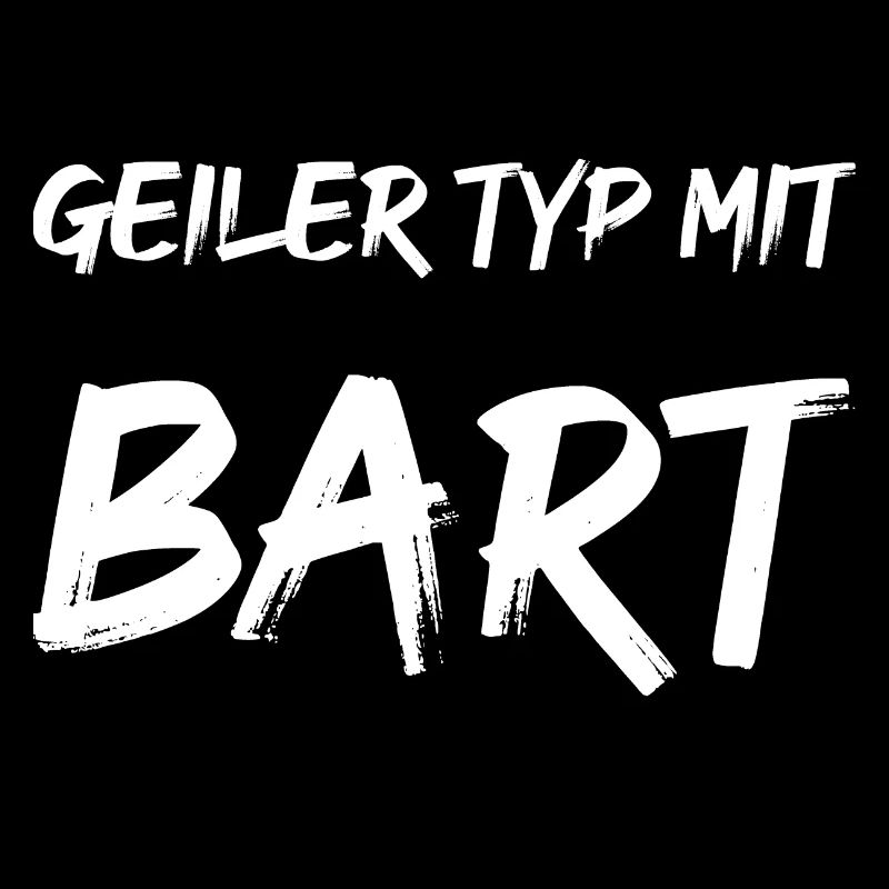 Geiler Typ mit Bart
