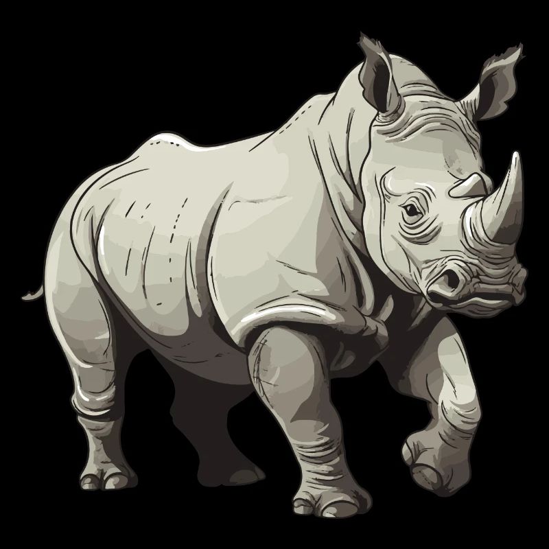 Nashorn Tier