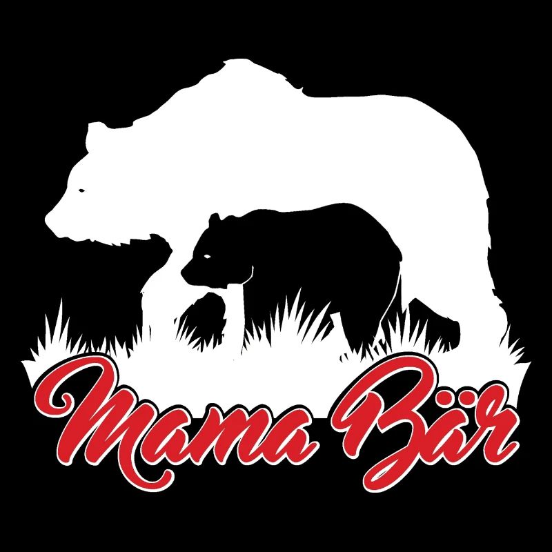 Mama Bär Mutter Muttertag Geschenk Weihnachten
