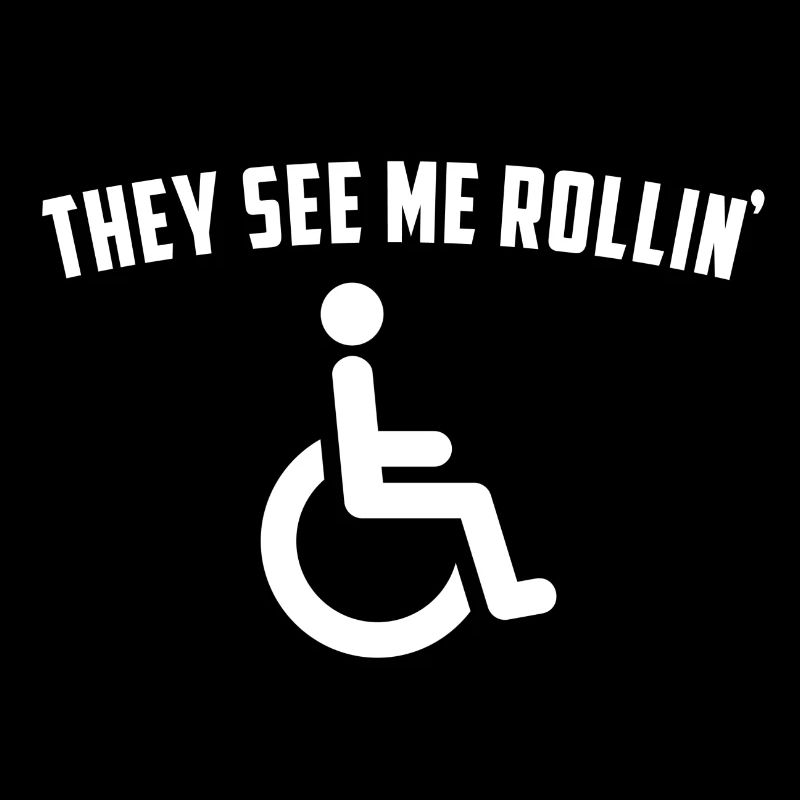 Rollstuhlfahrer Humor
