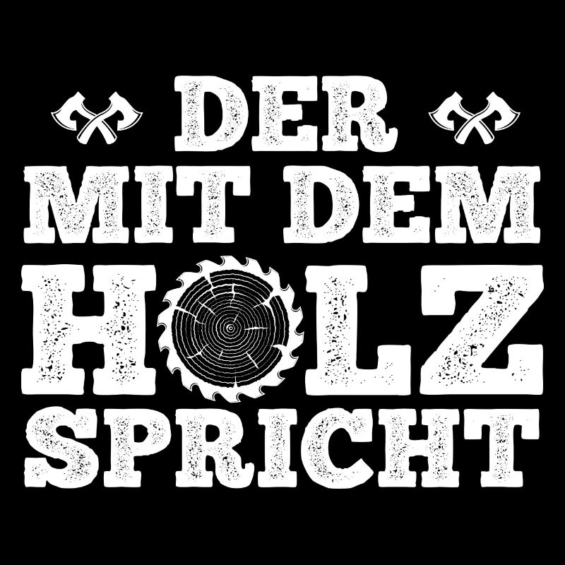 Der Mit Dem Holz Spricht Baum Wald Natur Holzfälle