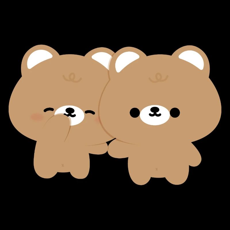 Couple d’ours brun