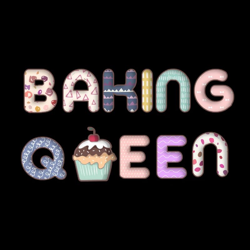 "Baking Queen" customizable