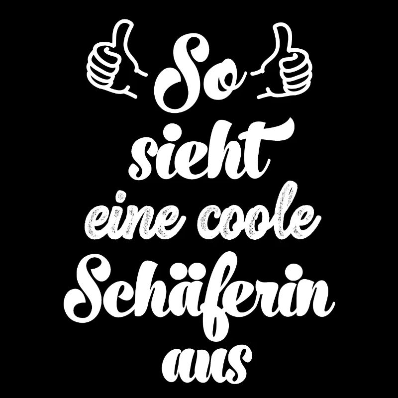 So sieht ein cooler Schäfer aus Schäferin Schafe