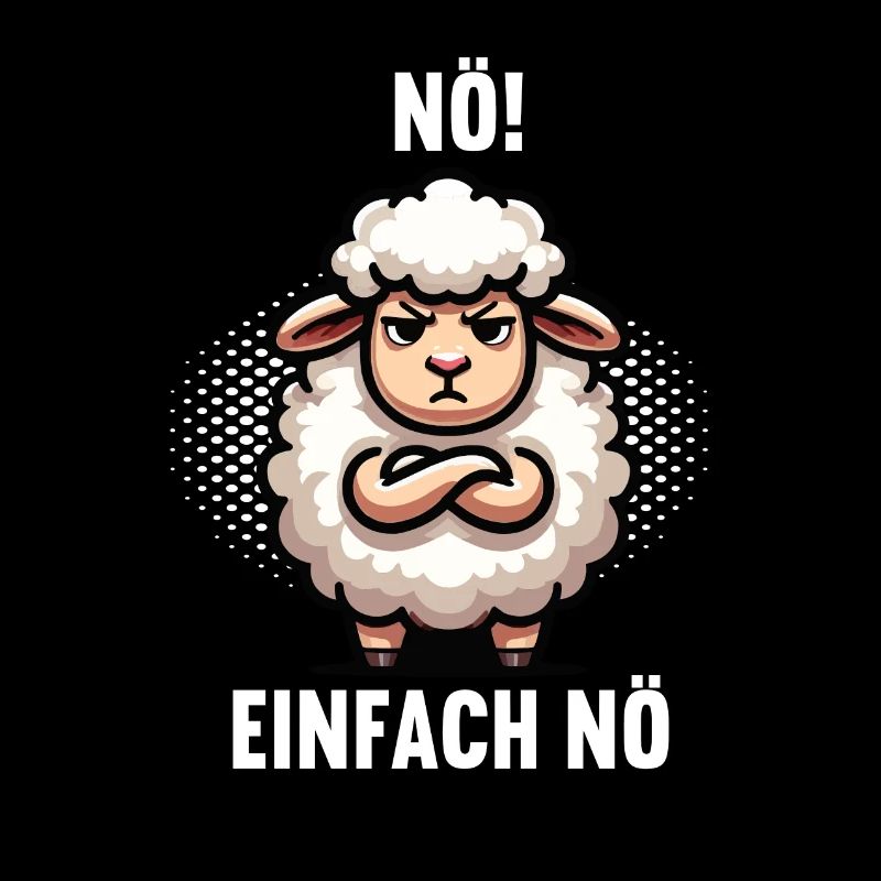 Nö einfach Nö Schaf Schafe Schäfer Schafhalter