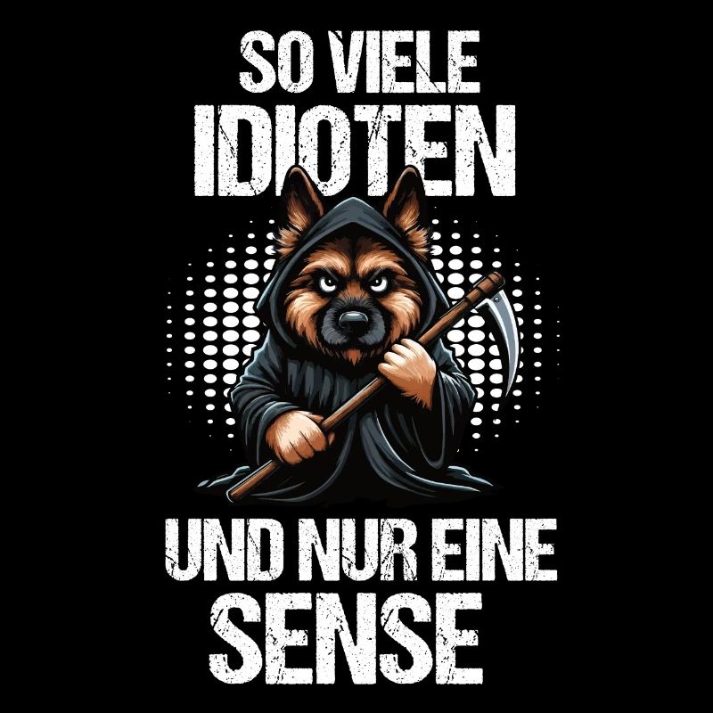 So Viele Idioten Deutscher Schäferhund Hunderasse