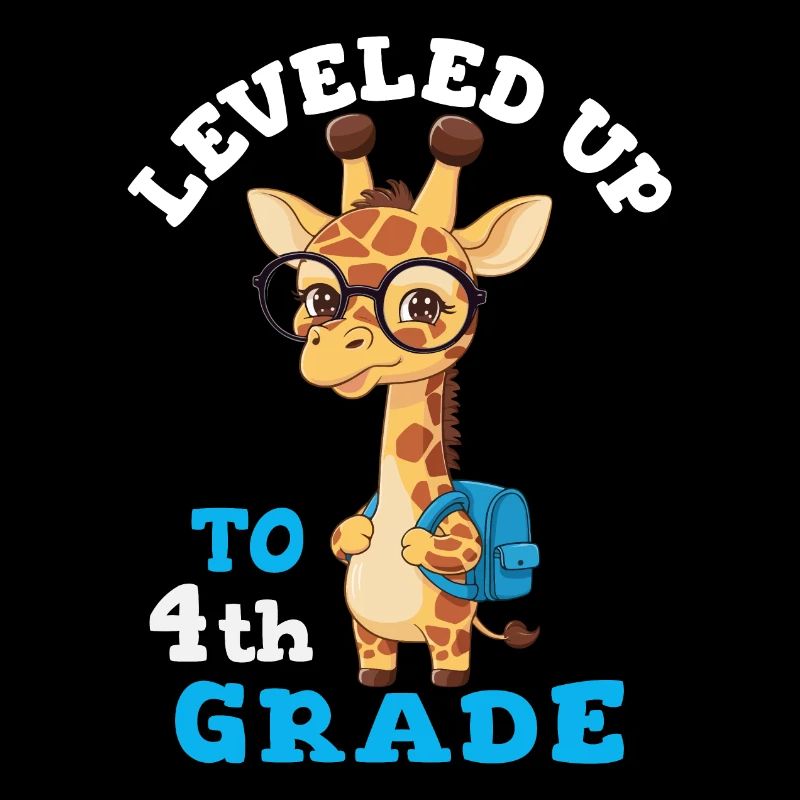 Mis à niveau en 4e année - Girafe drôle