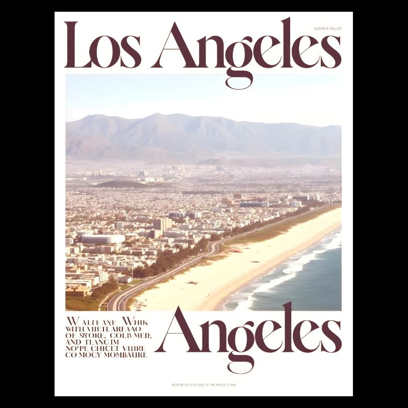 Küste von Los Angeles