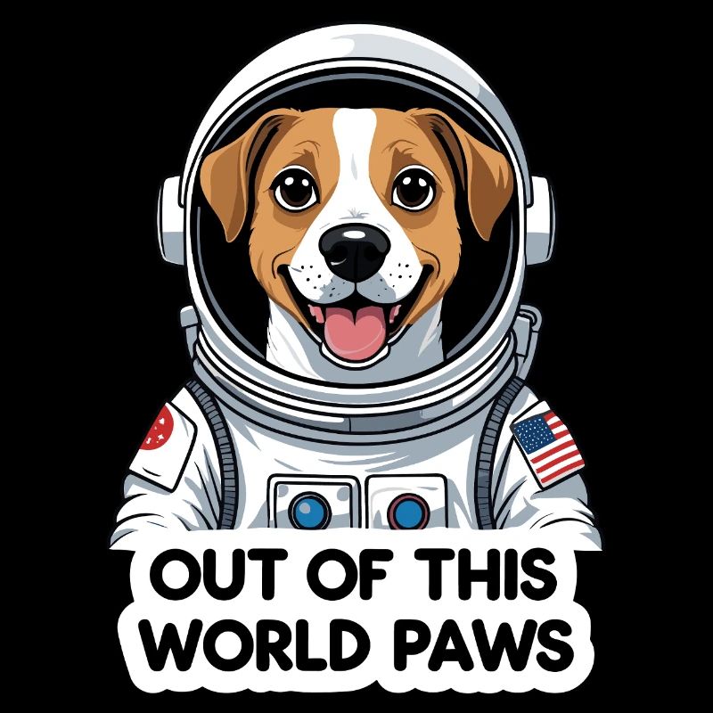 Chien de l’espace - Astronaute en mission