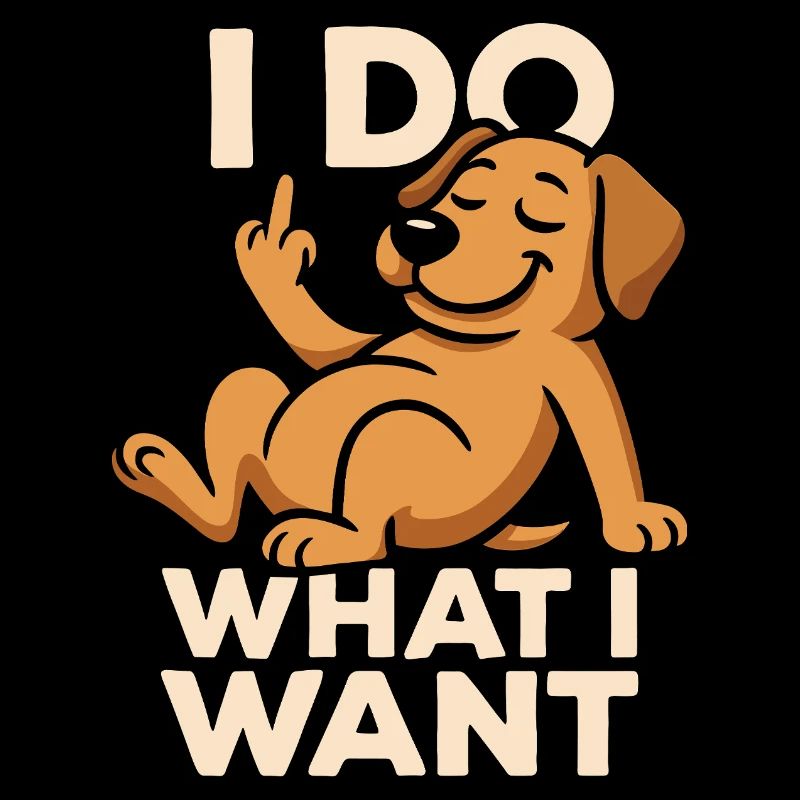 Chien vilain avec de l’attitude
